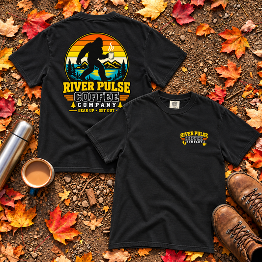 Vintage Big Foot and Coffee T-Shirt