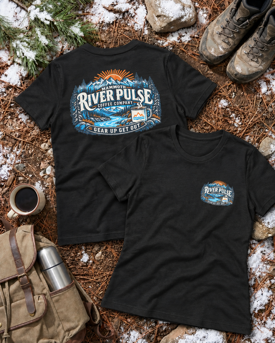 Women's Relaxed Winter Logo T-Shirt-Choose your Destination