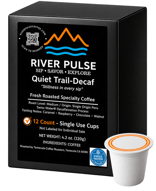 Quiet Trail – Decaf- 12 Single Serve Pods