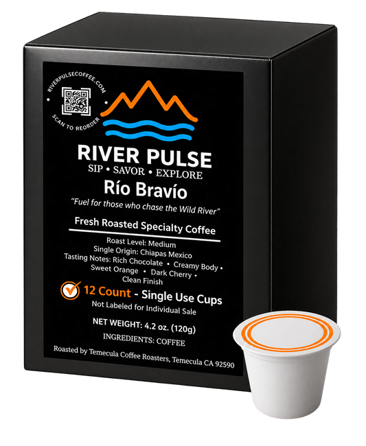 Río Bravío- "Wild River" - 12 Single Serve Pods