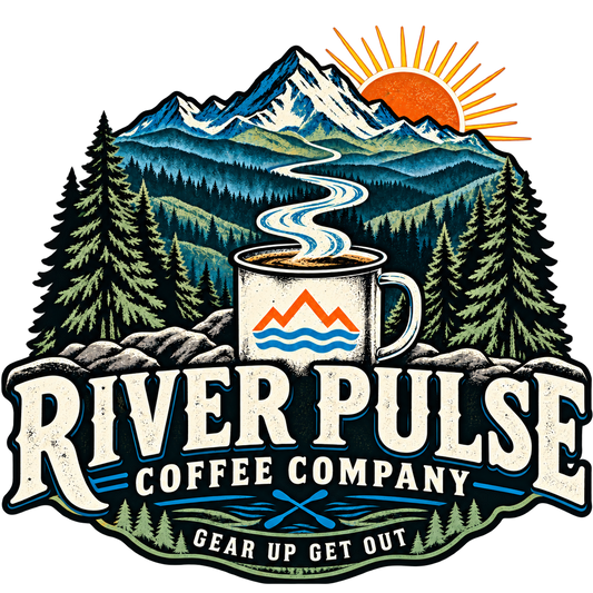 River Pulse Coffee Company Logo Shirt