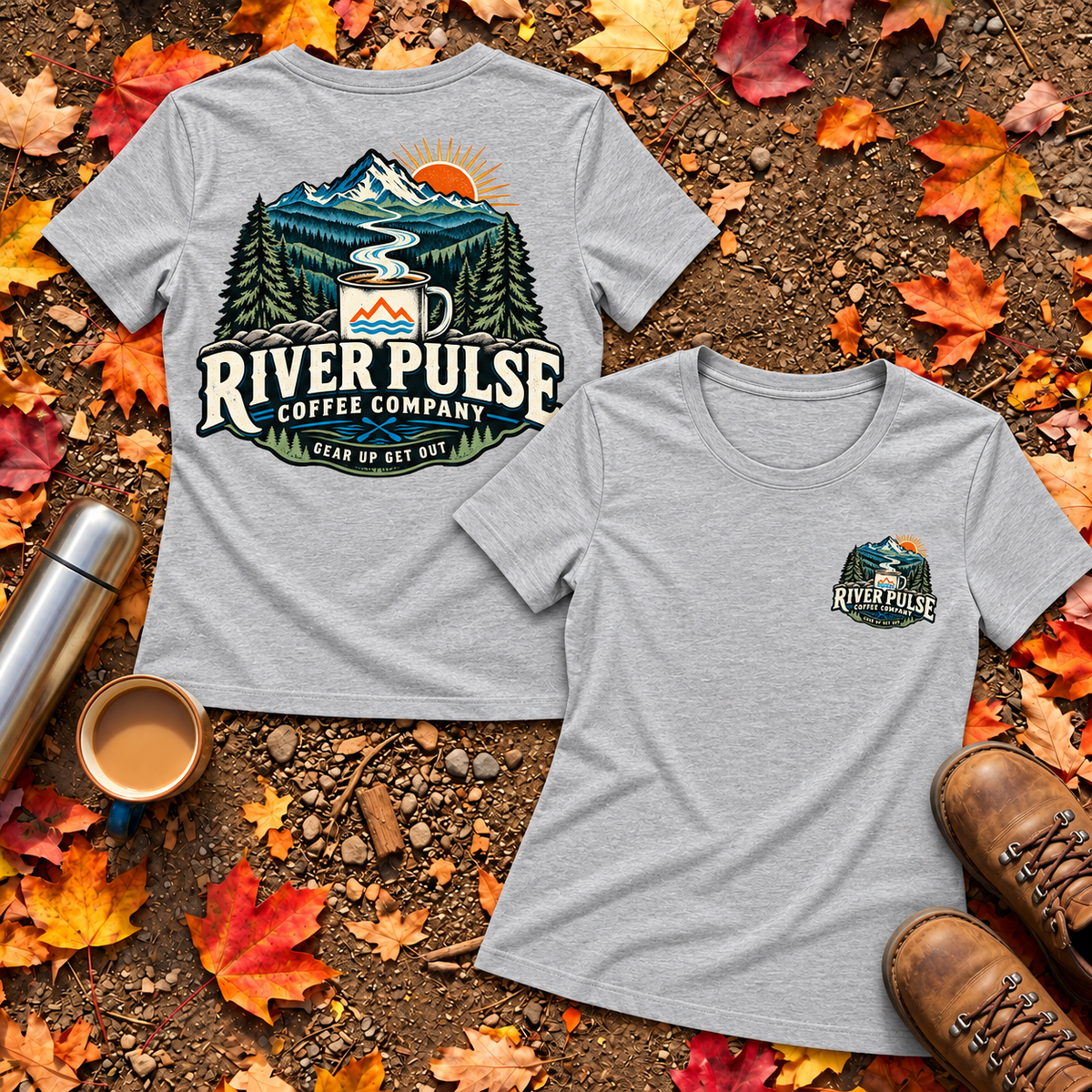 Women's Relaxed River Logo T-Shirt