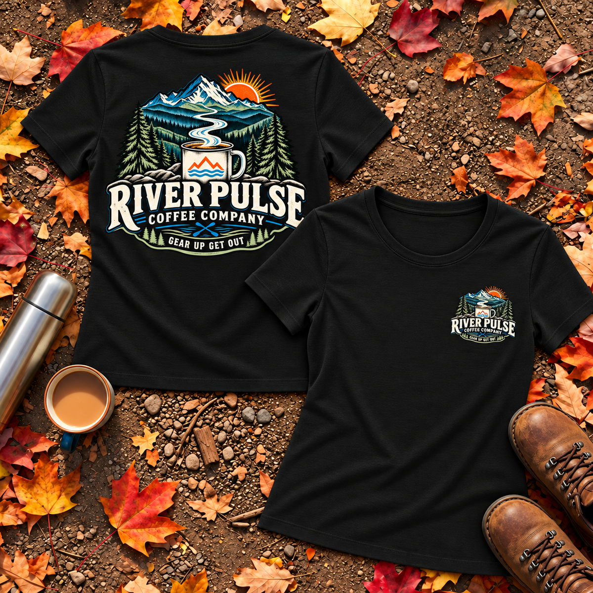 Women's Relaxed River Logo T-Shirt