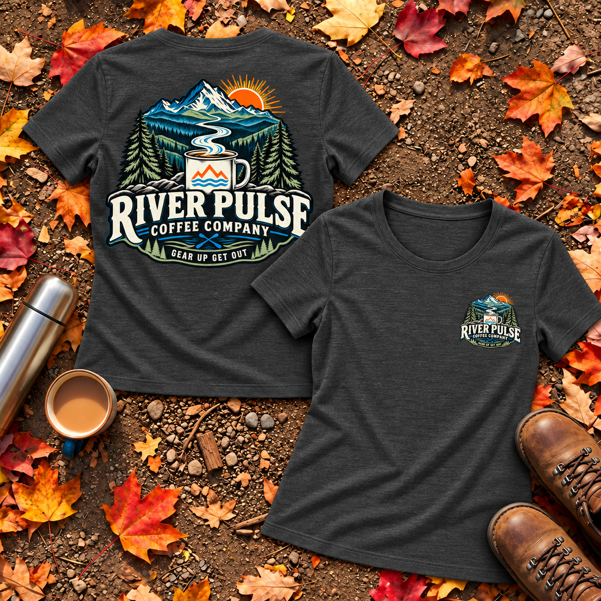 Women's Relaxed River Logo T-Shirt