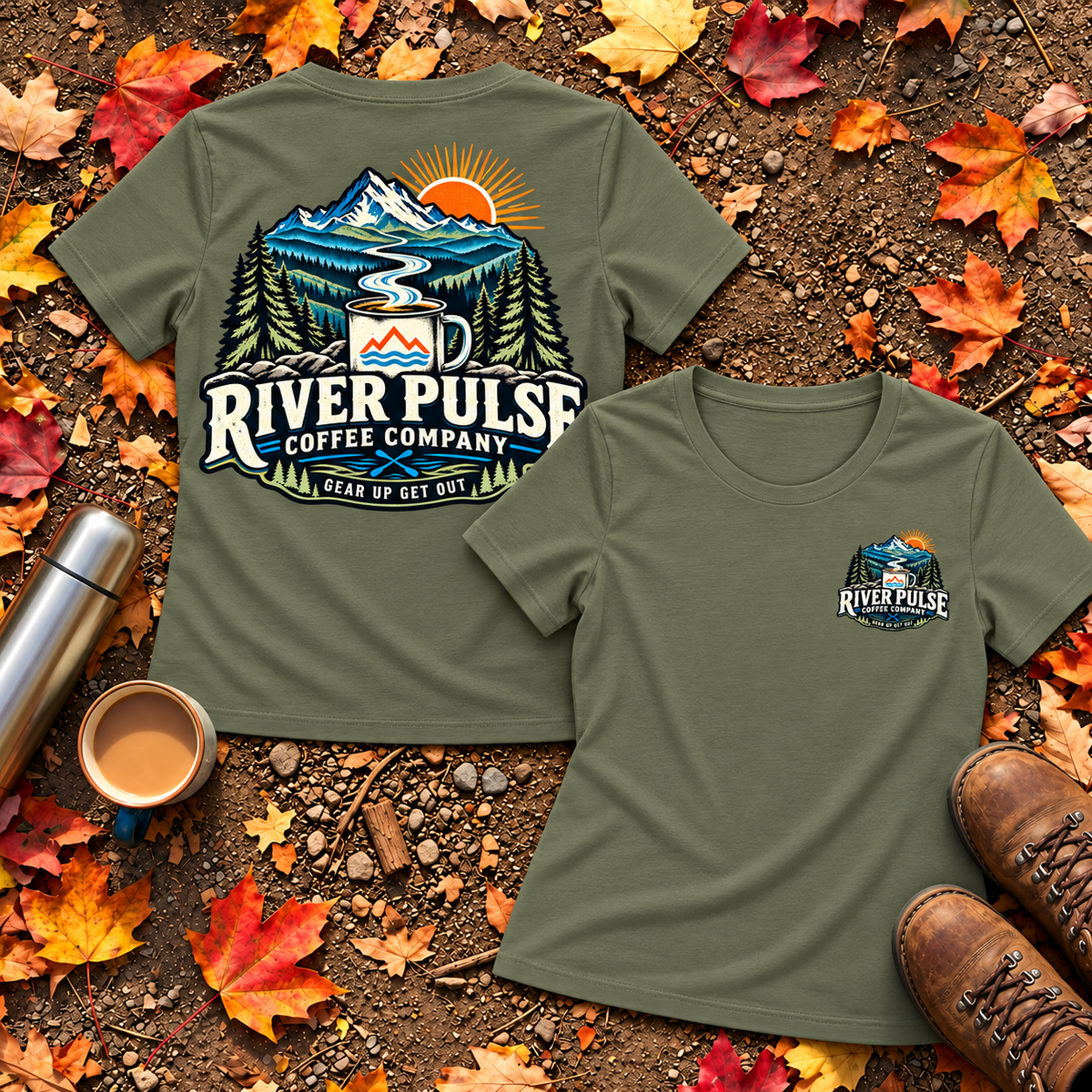 Women's Relaxed River Logo T-Shirt